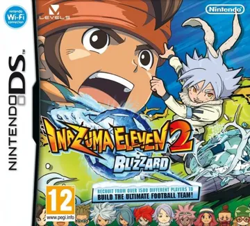 Inazuma Eleven 2 - Kyoui no Shinryakusha - Blizzard (Japan) (Rev 1) box cover front